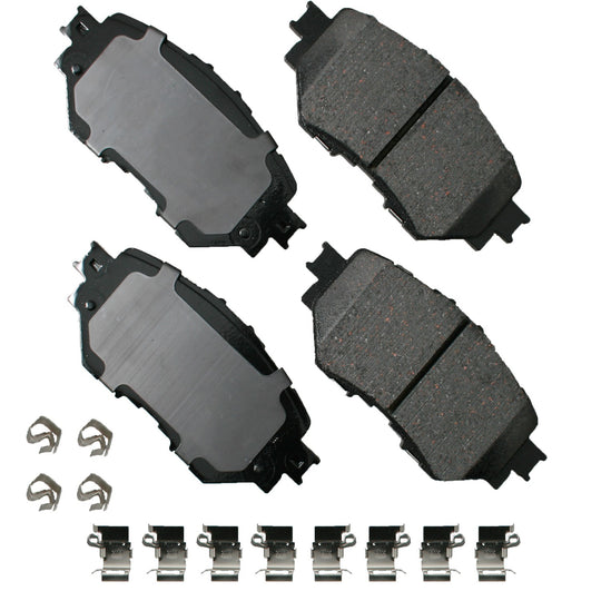 ACT1759 ProACT Ultra Premium Ceramic Disc Brake Pad Set Akebono Canada