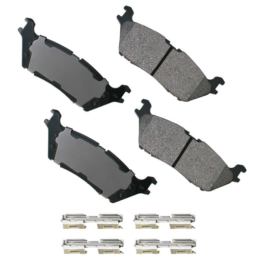 ACT1790 ProACT Ultra Premium Ceramic Disc Brake Pad Set Akebono Canada