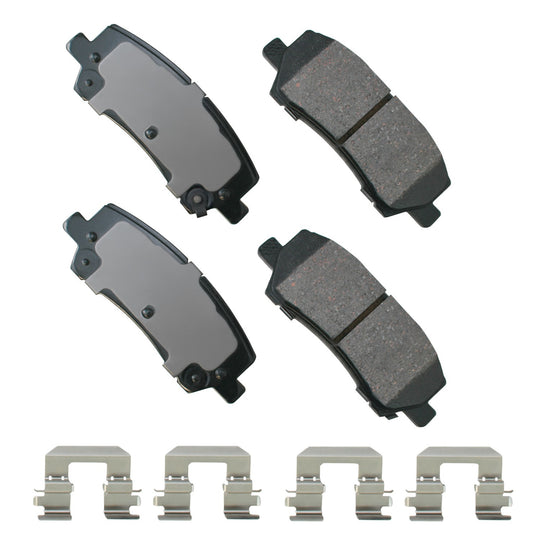 ACT1793 ProACT Ultra Premium Ceramic Disc Brake Pad Set Akebono Canada