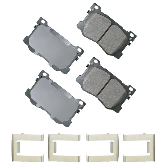 ACT1799 ProACT Ultra Premium Ceramic Disc Brake Pad Set Akebono Canada