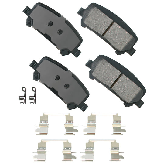 ACT1806 ProACT Ultra Premium Ceramic Disc Brake Pad Set Akebono Canada