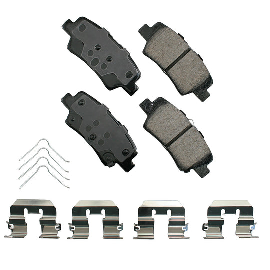 ACT1812 ProACT Ultra Premium Ceramic Disc Brake Pad Set Akebono Canada