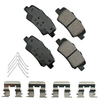 Load image into Gallery viewer, ACT1813 ProACT Ultra Premium Ceramic Disc Brake Pad Set Akebono Canada