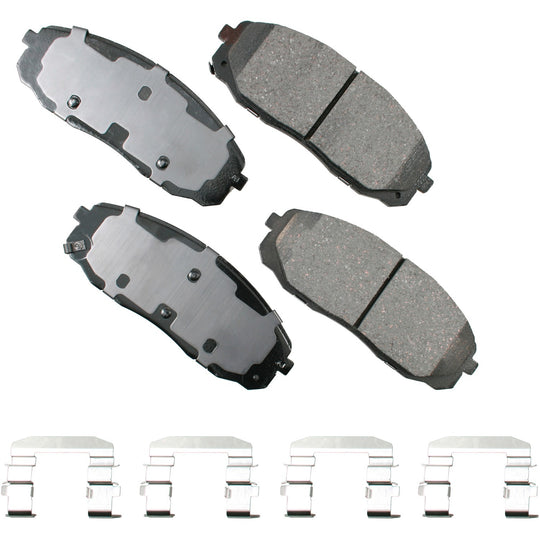 ACT1814 ProACT Ultra Premium Ceramic Disc Brake Pad Set Akebono Canada