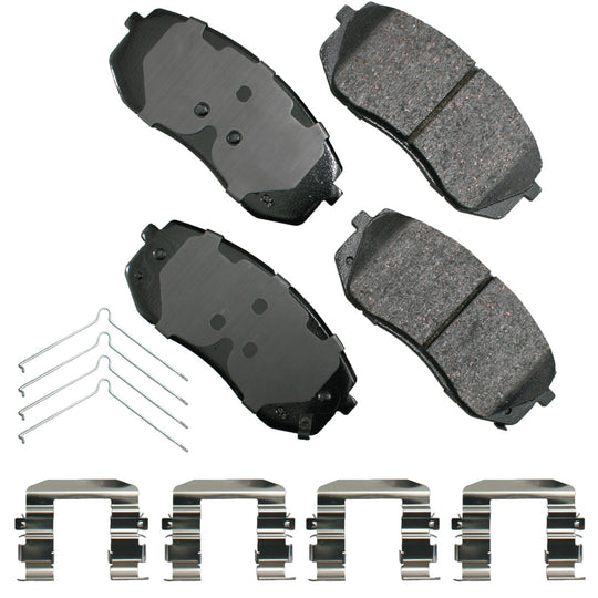 ACT1826 ProACT Ultra Premium Ceramic Disc Brake Pad Set Akebono Canada