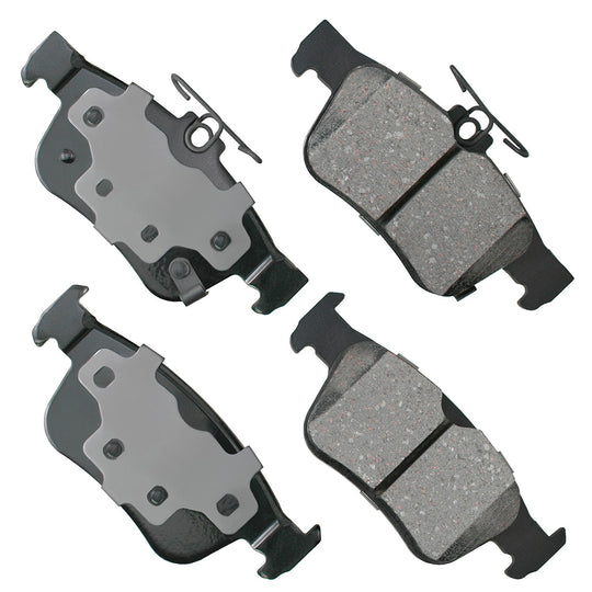 ACT1878 ProACT Ultra Premium Ceramic Disc Brake Pad Set Akebono Canada