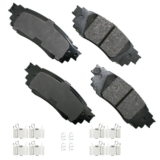ACT1879 ProACT Ultra Premium Ceramic Disc Brake Pad Set Akebono Canada