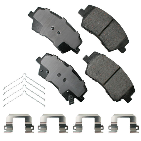 ACT1912 ProACT Ultra Premium Ceramic Disc Brake Pad Set Akebono Canada
