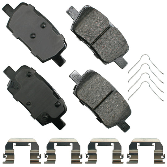 ACT1914 ProACT Ultra Premium Ceramic Disc Brake Pad Set Akebono Canada