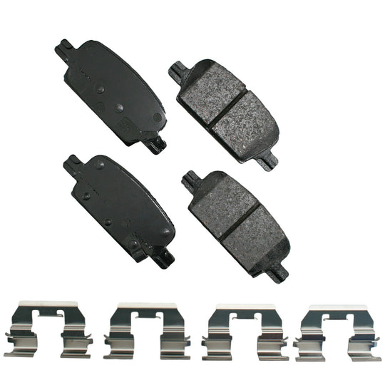 ACT1921 ProACT Ultra Premium Ceramic Disc Brake Pad Set Akebono Canada