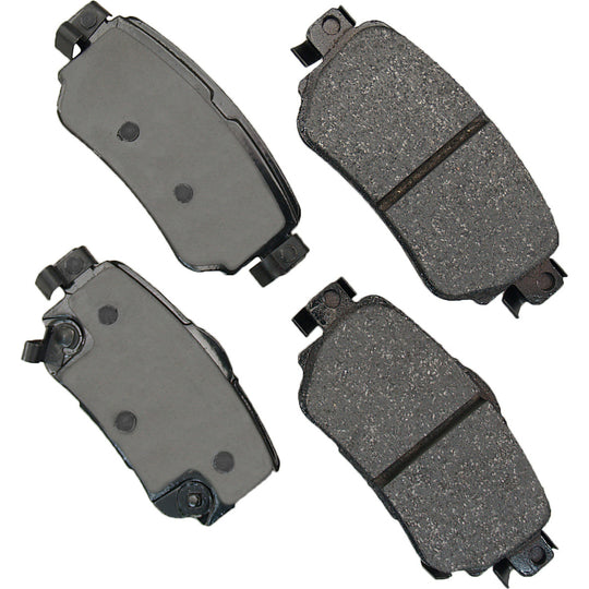 ACT1965 ProACT Ultra Premium Ceramic Disc Brake Pad Set Akebono Canada