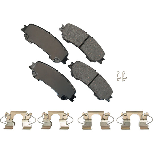 ACT2032 ProACT Ultra Premium Ceramic Disc Brake Pad Set Akebono Canada