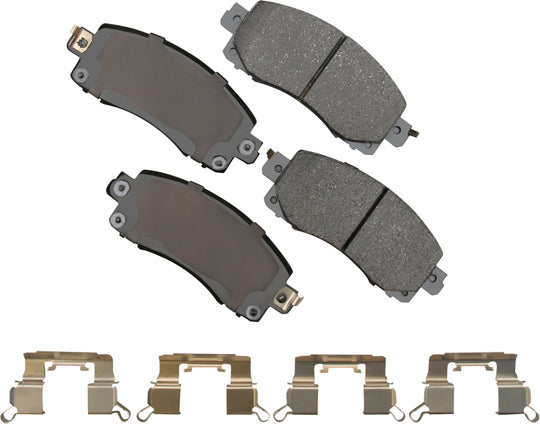 ACT2045 ProACT Ultra Premium Ceramic Disc Brake Pad Set Akebono Canada