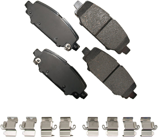 ACT2172 ProACT Ultra Premium Ceramic Disc Brake Pad Set Akebono Canada