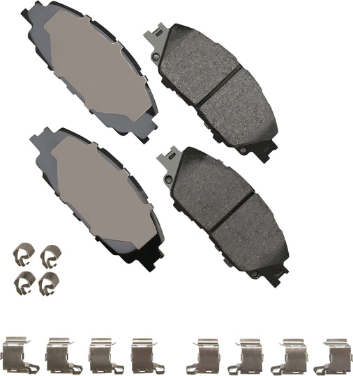 ACT2176 ProACT Ultra Premium Ceramic Disc Brake Pad Set Akebono Canada