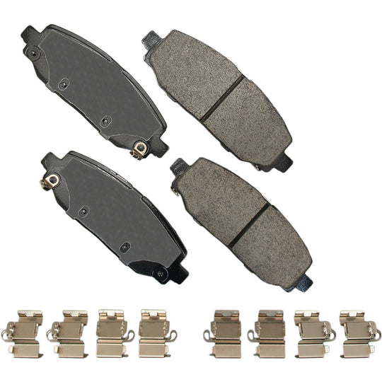 ACT2186 ProACT Ultra Premium Ceramic Disc Brake Pad Set Akebono Canada