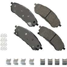 Load image into Gallery viewer, ACT2208 ProACT Ultra Premium Ceramic Disc Brake Pad Set Akebono Canada
