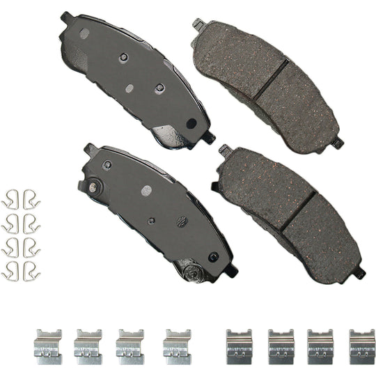 ACT2208 ProACT Ultra Premium Ceramic Disc Brake Pad Set Akebono Canada