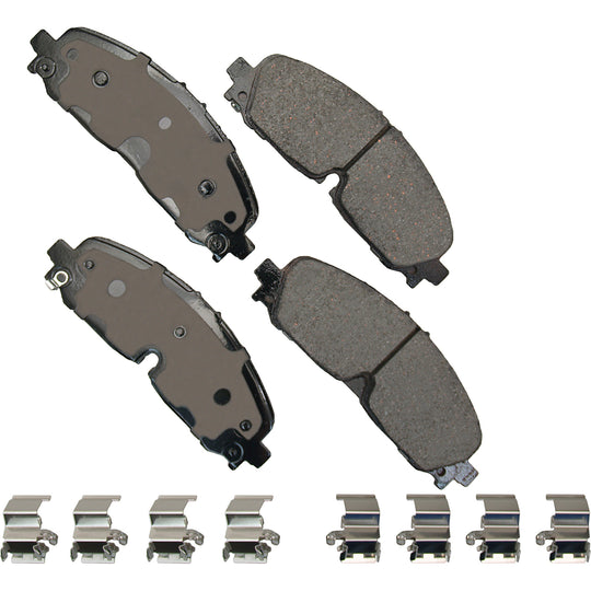 ACT2371 ProACT Ultra Premium Ceramic Disc Brake Pad Set Akebono Canada