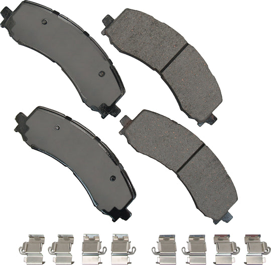 ACT2382 ProACT Ultra Premium Ceramic Disc Brake Pad Set Akebono Canada