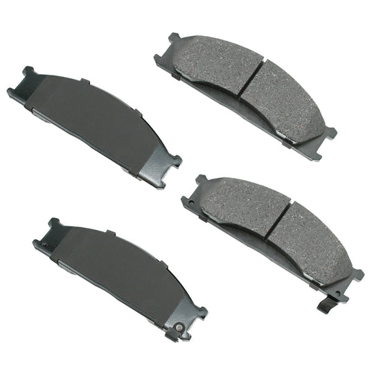 ACT333 ProACT Ultra Premium Ceramic Disc Brake Pad Set Akebono Canada
