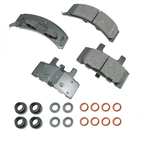 ACT369 ProACT Ultra Premium Ceramic Disc Brake Pad Set Akebono Canada