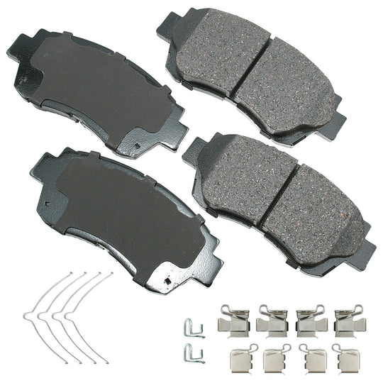 ACT476A ProACT Ultra Premium Ceramic Disc Brake Pad Set Akebono Canada