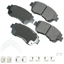 Load image into Gallery viewer, ACT476B ProACT Ultra Premium Ceramic Disc Brake Pad Set Akebono Canada
