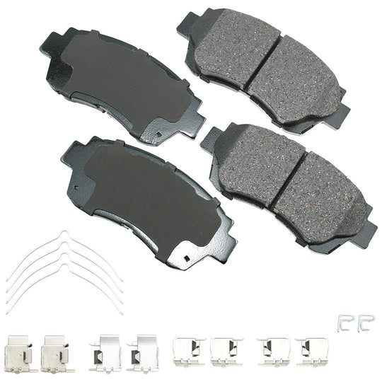 ACT476B ProACT Ultra Premium Ceramic Disc Brake Pad Set Akebono Canada