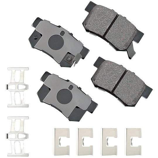 ACT536A ProACT Ultra Premium Ceramic Disc Brake Pad Set Akebono Canada