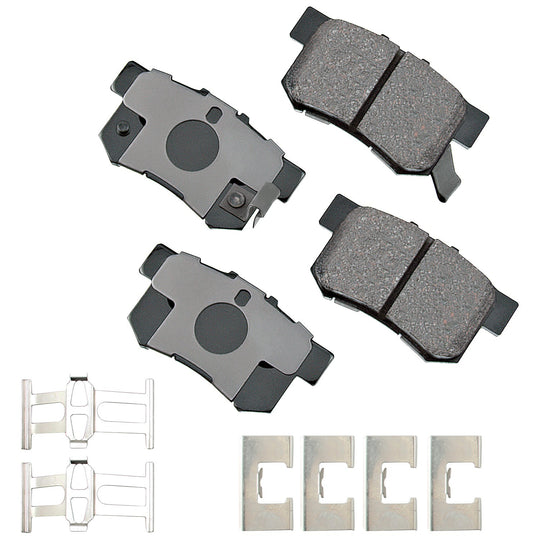 ACT536B ProACT Ultra Premium Ceramic Disc Brake Pad Set Akebono Canada