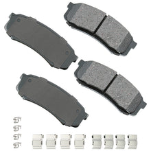 Load image into Gallery viewer, ACT606A ProACT Ultra Premium Ceramic Disc Brake Pad Set Akebono Canada