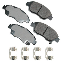 Charger l'image dans la galerie, ACT621A ProACT Ultra Premium Ceramic Disc Brake Pad Set Akebono Canada