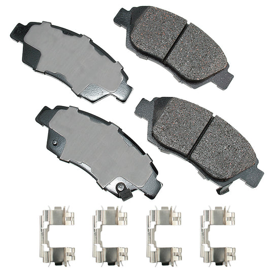 ACT621A ProACT Ultra Premium Ceramic Disc Brake Pad Set Akebono Canada