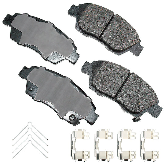 ACT621B ProACT Ultra Premium Ceramic Disc Brake Pad Set Akebono Canada