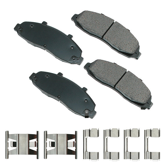 ACT679 ProACT Ultra Premium Ceramic Disc Brake Pad Set Akebono Canada
