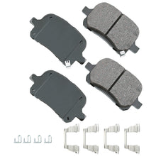 Load image into Gallery viewer, ACT707A ProACT Ultra Premium Ceramic Disc Brake Pad Set Akebono Canada