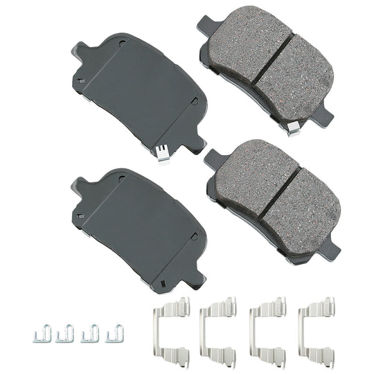 ACT707A ProACT Ultra Premium Ceramic Disc Brake Pad Set Akebono Canada