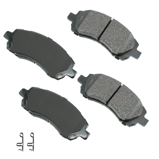 ACT722 ProACT Ultra Premium Ceramic Disc Brake Pad Set Akebono Canada
