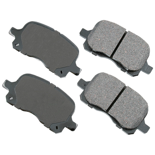 ACT741 ProACT Ultra Premium Ceramic Disc Brake Pad Set Akebono Canada