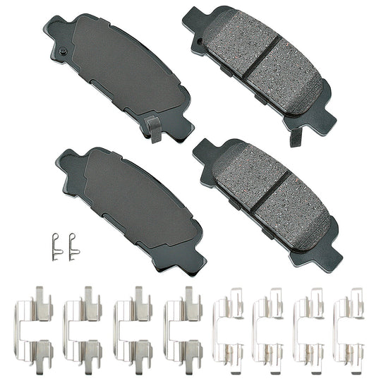 ACT770A ProACT Ultra Premium Ceramic Disc Brake Pad Set Akebono Canada