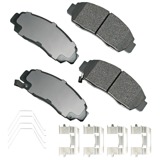 ACT787A ProACT Ultra Premium Ceramic Disc Brake Pad Set Akebono Canada