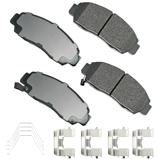 ACT787B ProACT Ultra Premium Ceramic Disc Brake Pad Set Akebono Canada