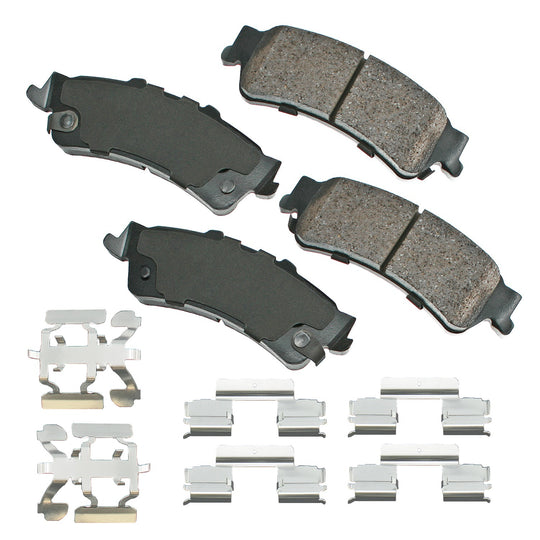 ACT792 ProACT Ultra Premium Ceramic Disc Brake Pad Set Akebono Canada