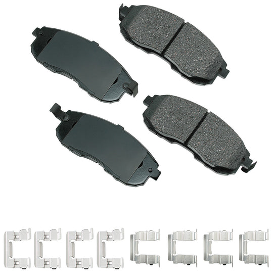 ACT815A ProACT Ultra Premium Ceramic Disc Brake Pad Set Akebono Canada