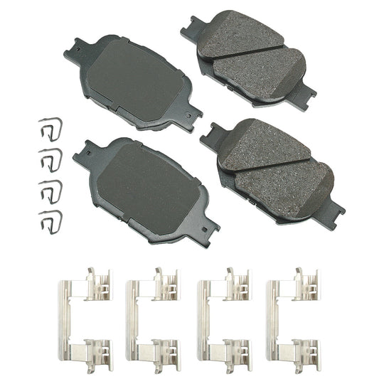 ACT817B ProACT Ultra Premium Ceramic Disc Brake Pad Set Akebono Canada