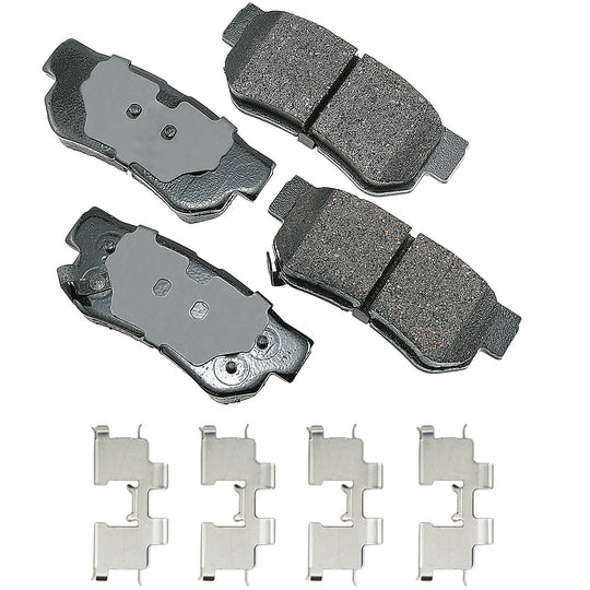 ACT863A ProACT Ultra Premium Ceramic Disc Brake Pad Set Akebono Canada