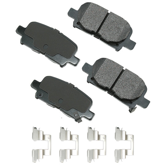 ACT865A ProACT Ultra Premium Ceramic Disc Brake Pad Set Akebono Canada