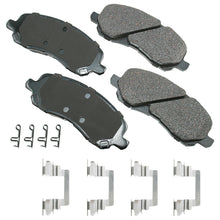 Charger l'image dans la galerie, ACT866A ProACT Ultra Premium Ceramic Disc Brake Pad Set Akebono Canada