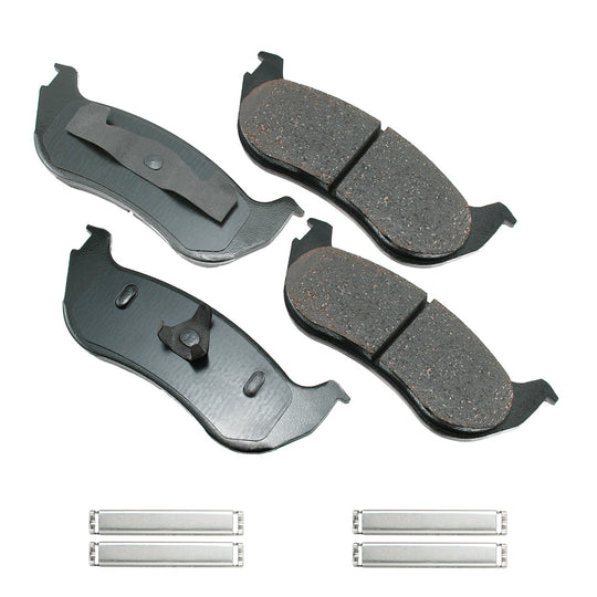 ACT881 ProACT Ultra Premium Ceramic Disc Brake Pad Set Akebono Canada